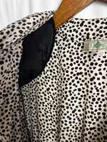 Vintage Punto Verde Dress With Shoulder Pads Size M