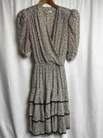 Vintage Punto Verde Dress With Shoulder Pads Size M