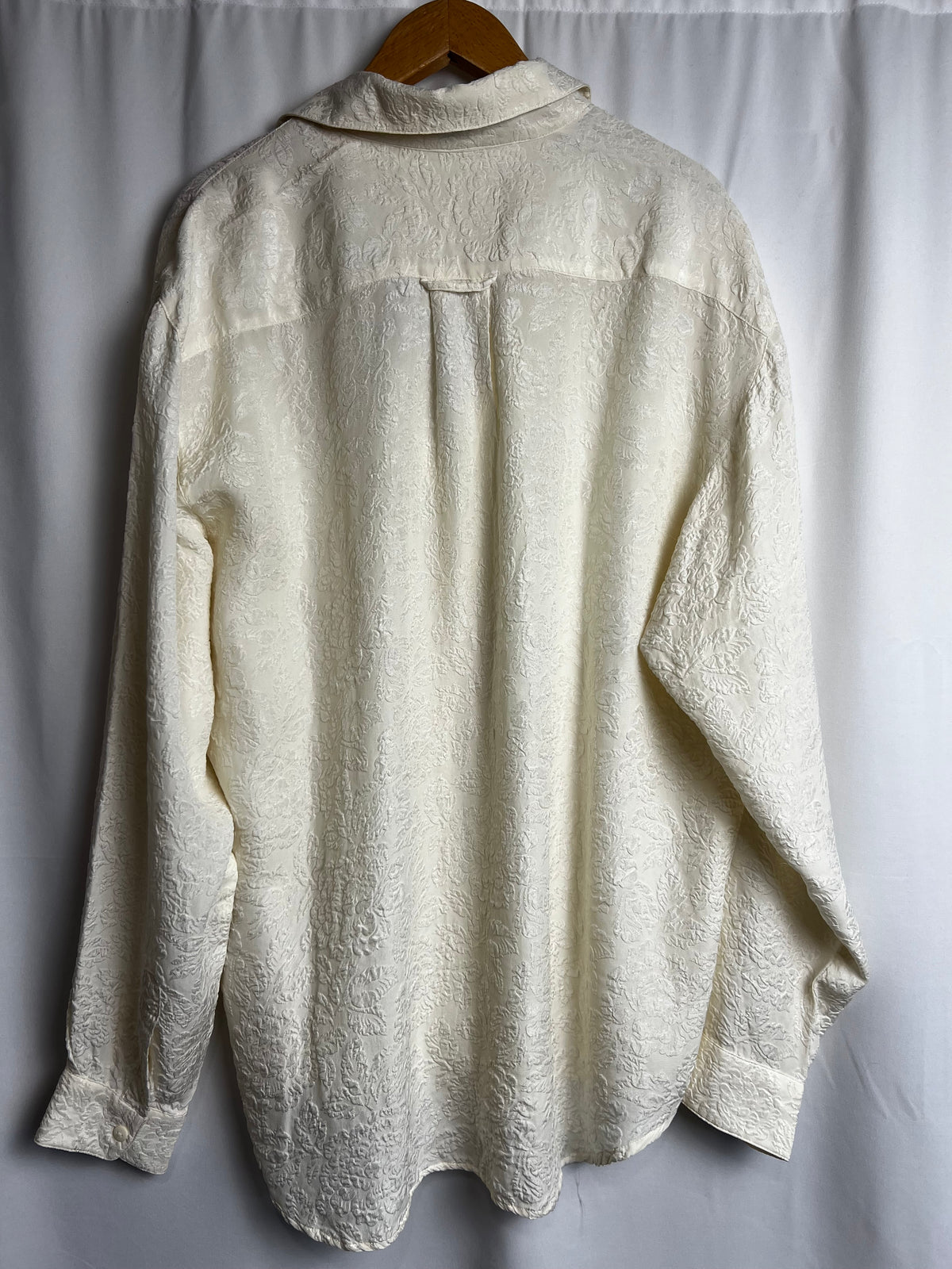 Vintage Silk Blouse Made In France Size M
