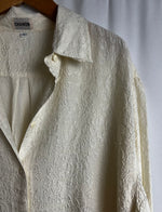Vintage Silk Blouse Made In France Size M