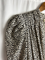 Vintage Punto Verde Dress With Shoulder Pads Size M