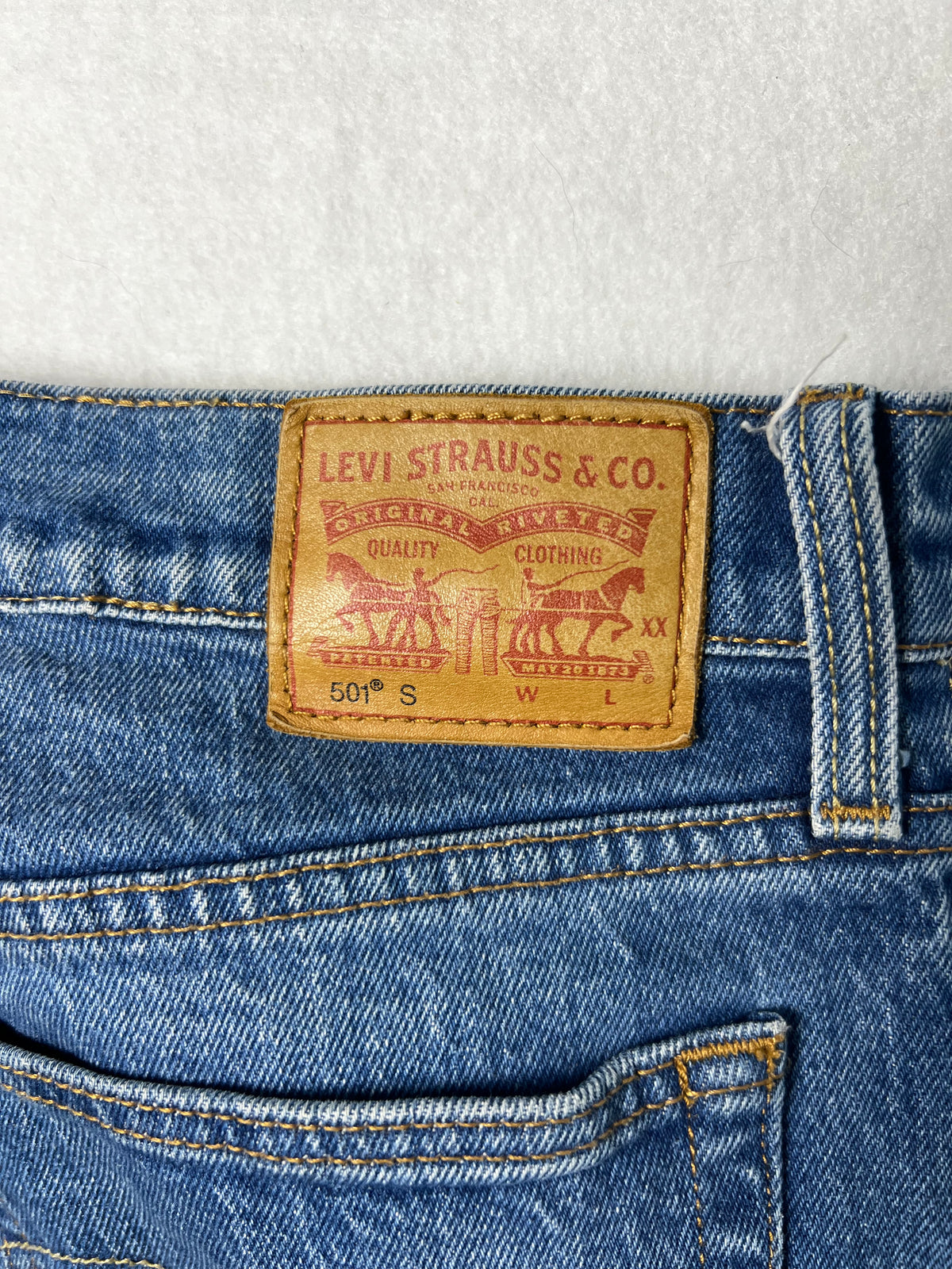 Levis 501s Jeans W30 L30 size L