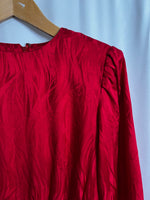 Vintage Argenti 100% Pure Silk Dress Made In Hong Kong Size S