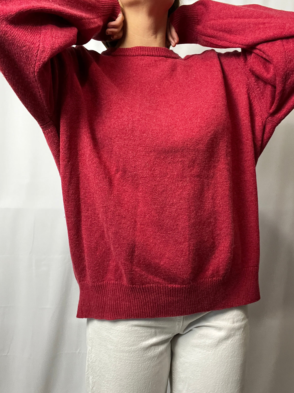 Vintage Outfitters Sweater 100% Pure Virgin Woolmark Wool Made In France Size L