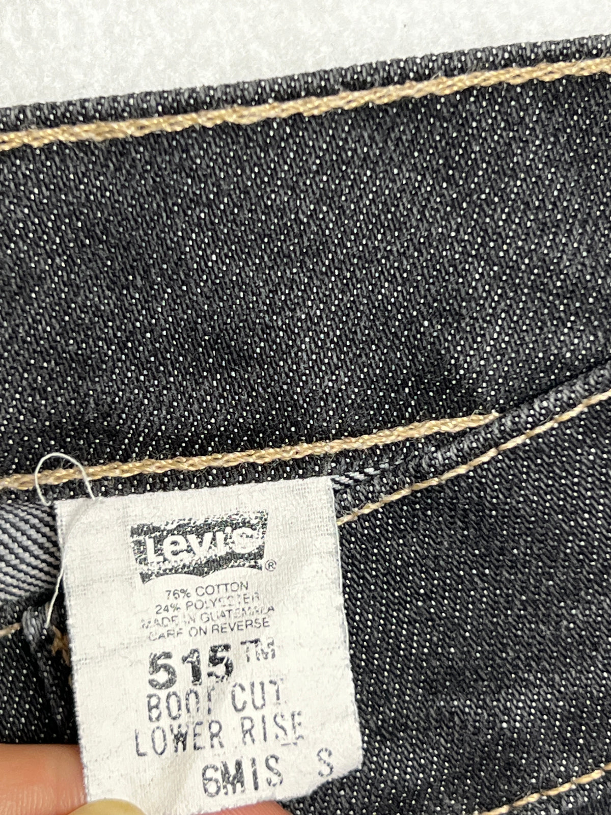 Levis 515 Boot Cut Lower Rise Jeans W28 L30 Size M