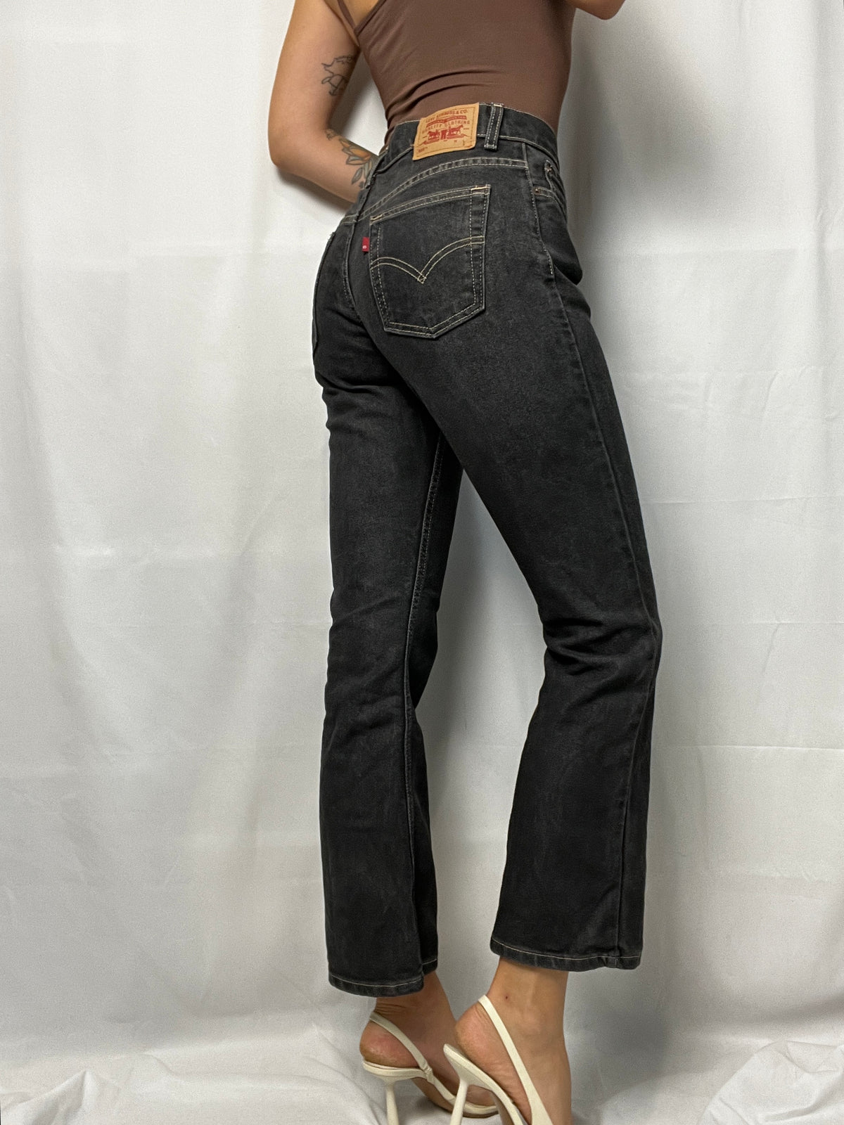 Levis 515 Boot Cut Lower Rise Jeans W28 L30 Size M