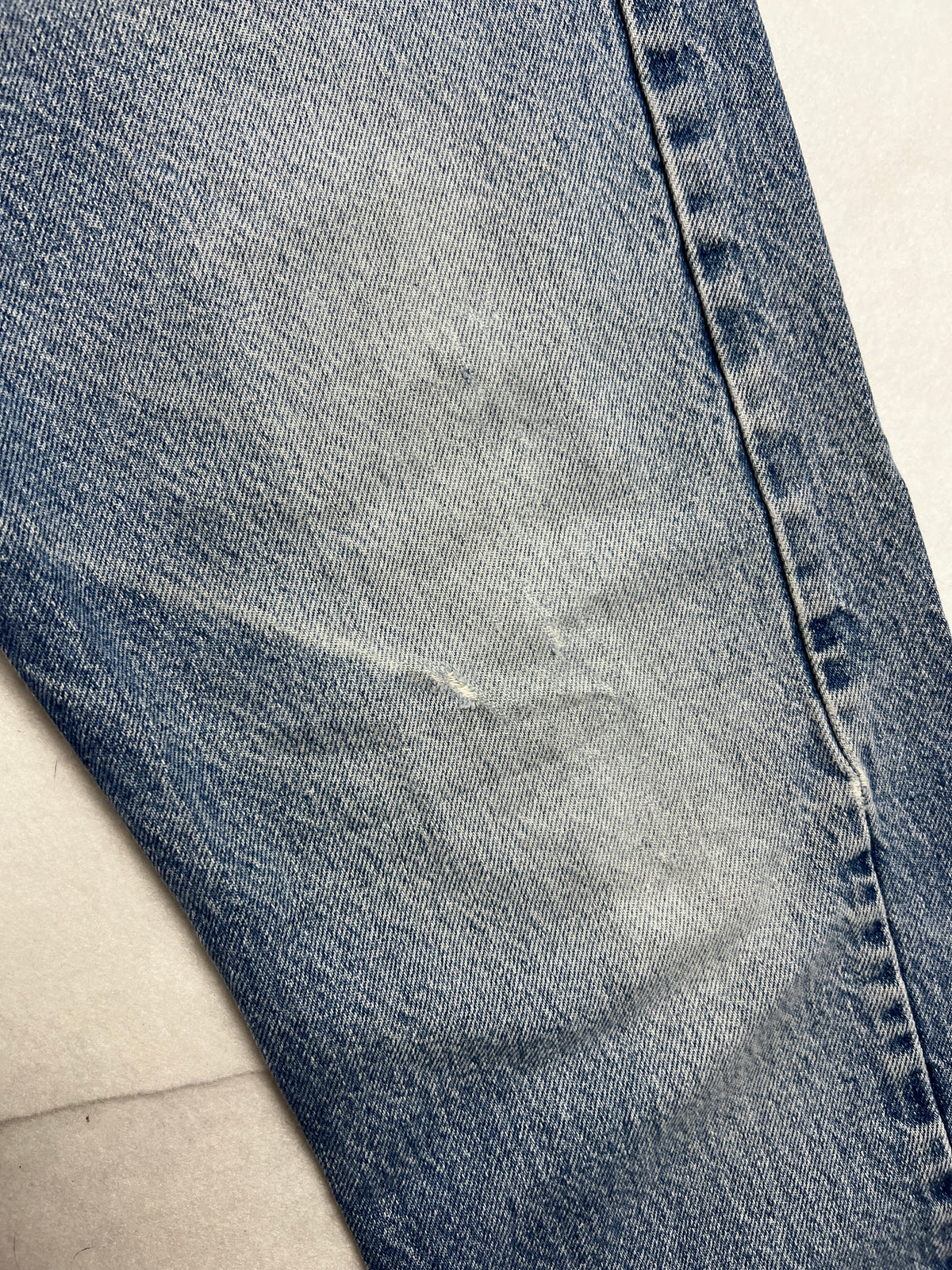 Vintage 80s Levis 505 Orange Tab Jeans Made In USA W36 L32