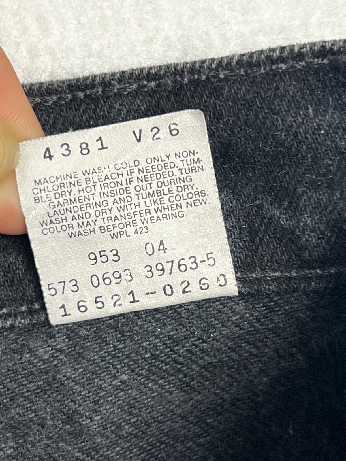 Vintage Levis 521 Mom Fit Jeans Made In USA 100% Cotton Size XS