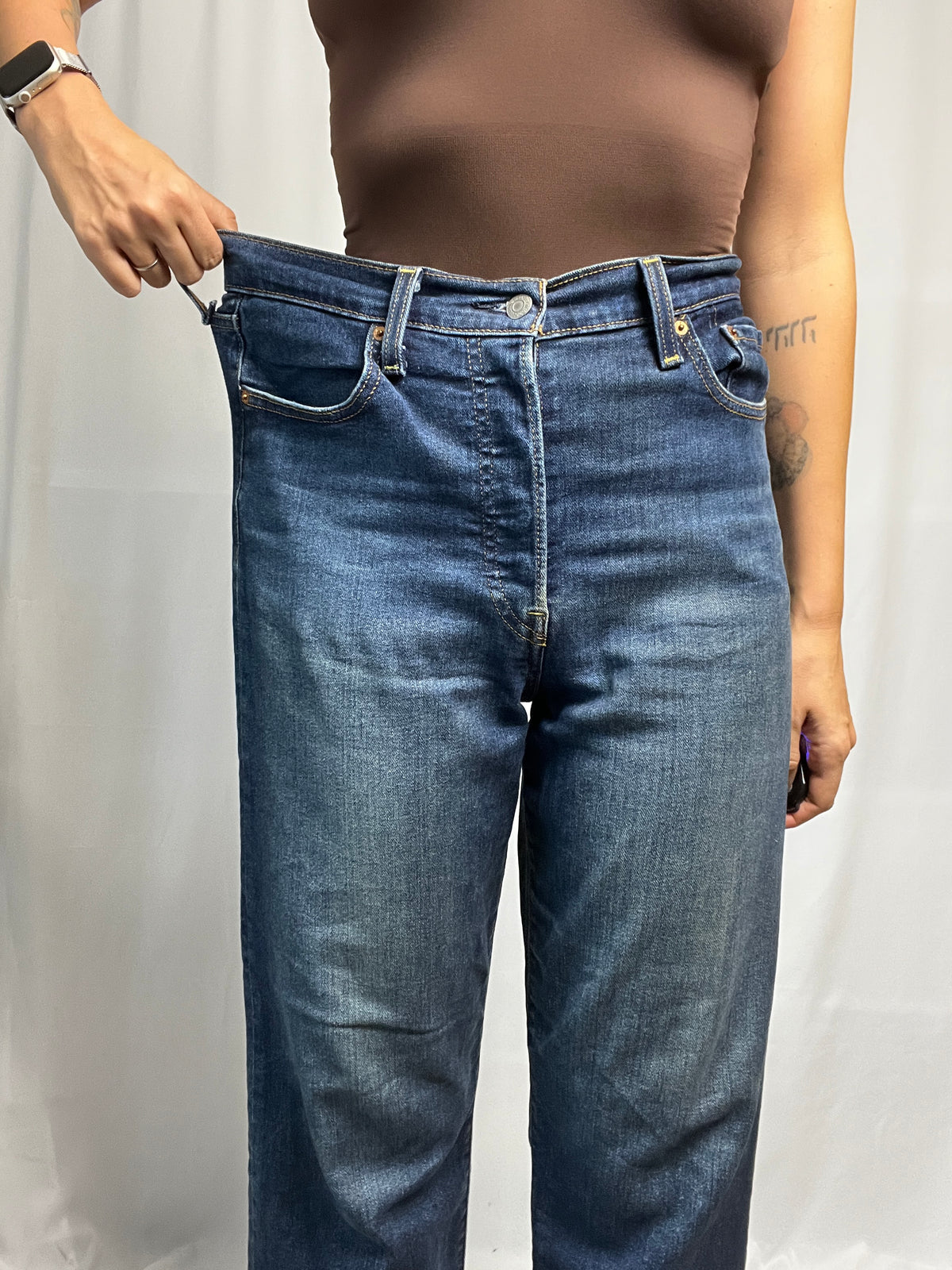 Levis Ribcage Straight Ankle JeansW29 L27Size M