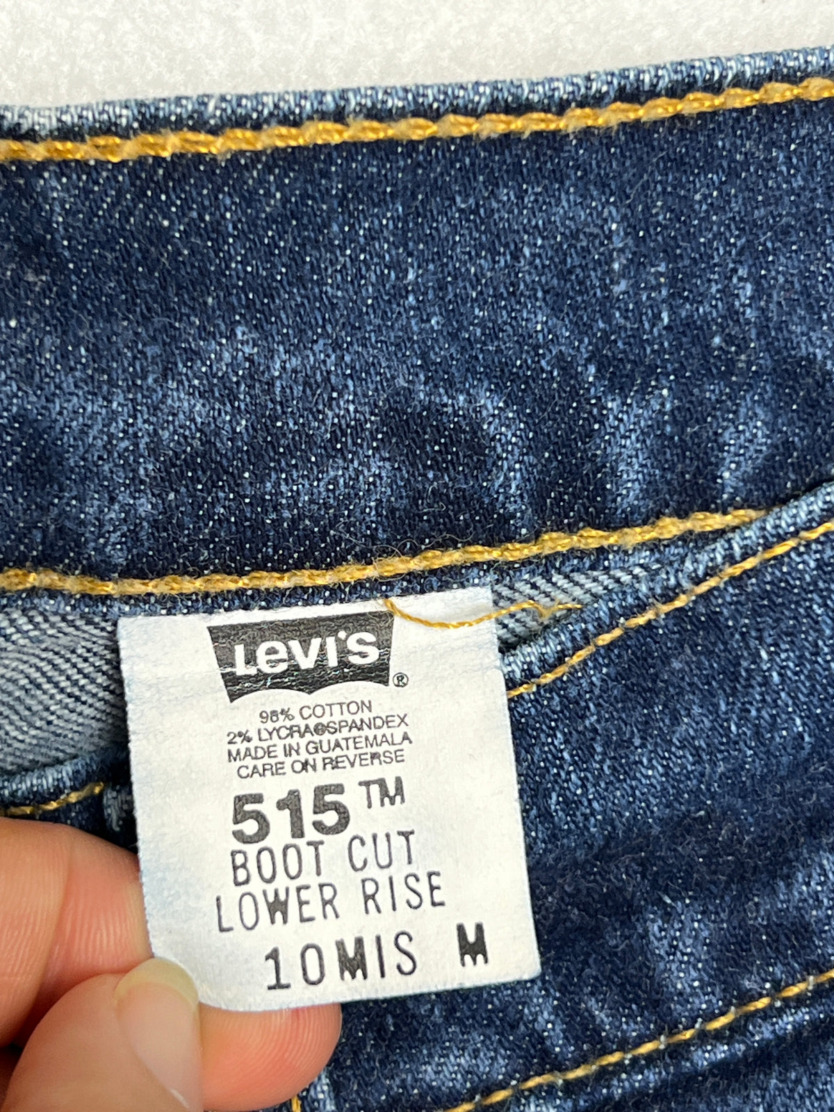 Vintage Y2K Levis 515 Boot Cut Lower Rise Jeans W30 L32 Size L