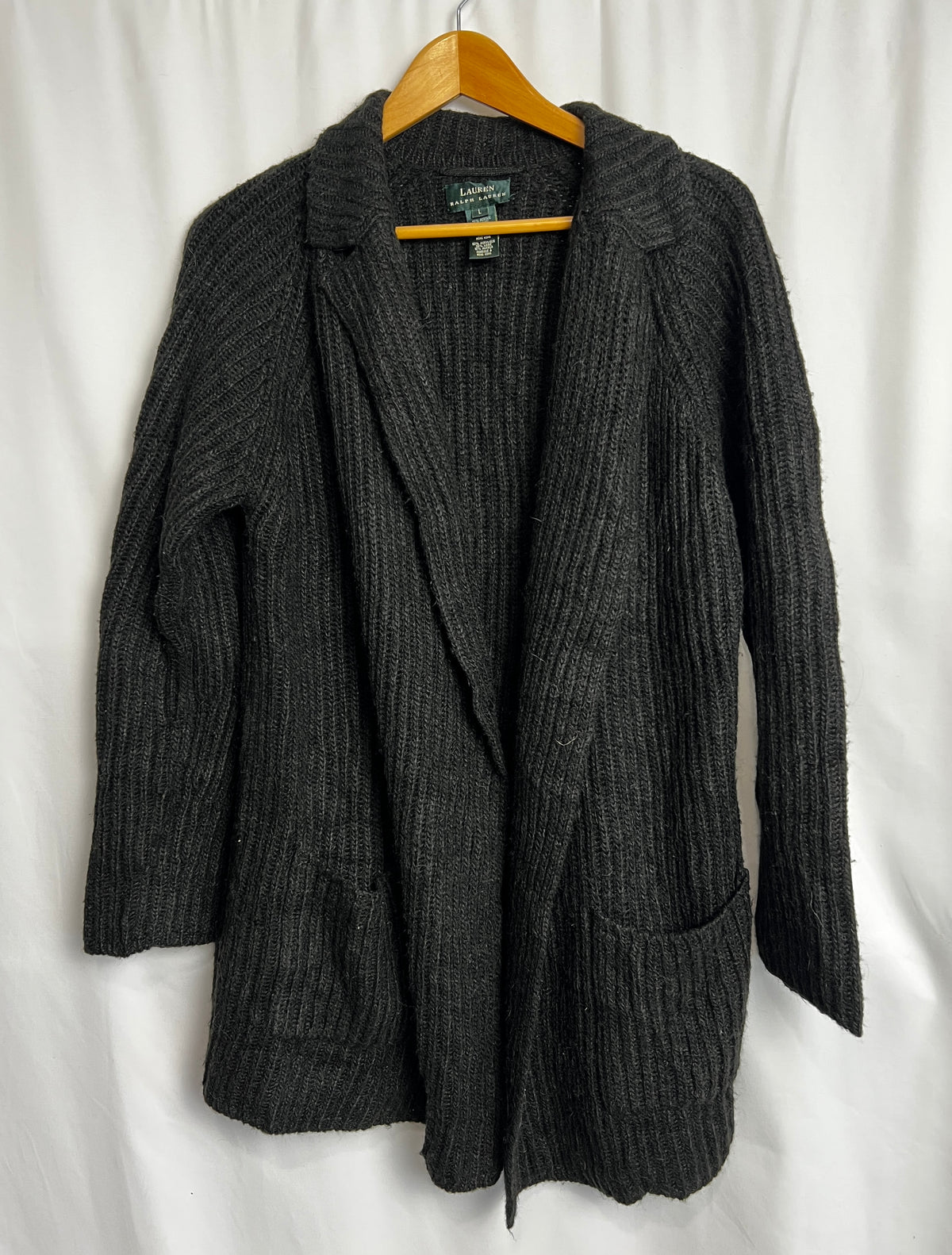 Ralph Lauren Wool Alpaca Blend Cardigan Size L