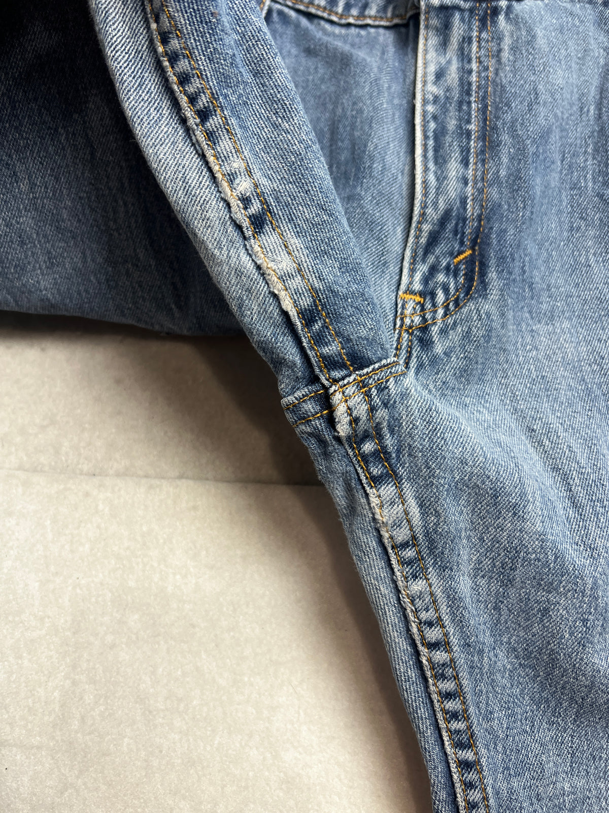 Vintage 90s 556 "Guy's Fit" Levis 556 Jeans | 16 MED | Made In USA | 100% Cotton