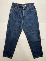 Vintage Levis 560 Loose Fit Straight Leg Jeans W30 L28 Made In USA 100% Cotton Size M