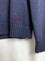 Polo Ralph Lauren Preppy Camo Bear Wool Jumper Size S