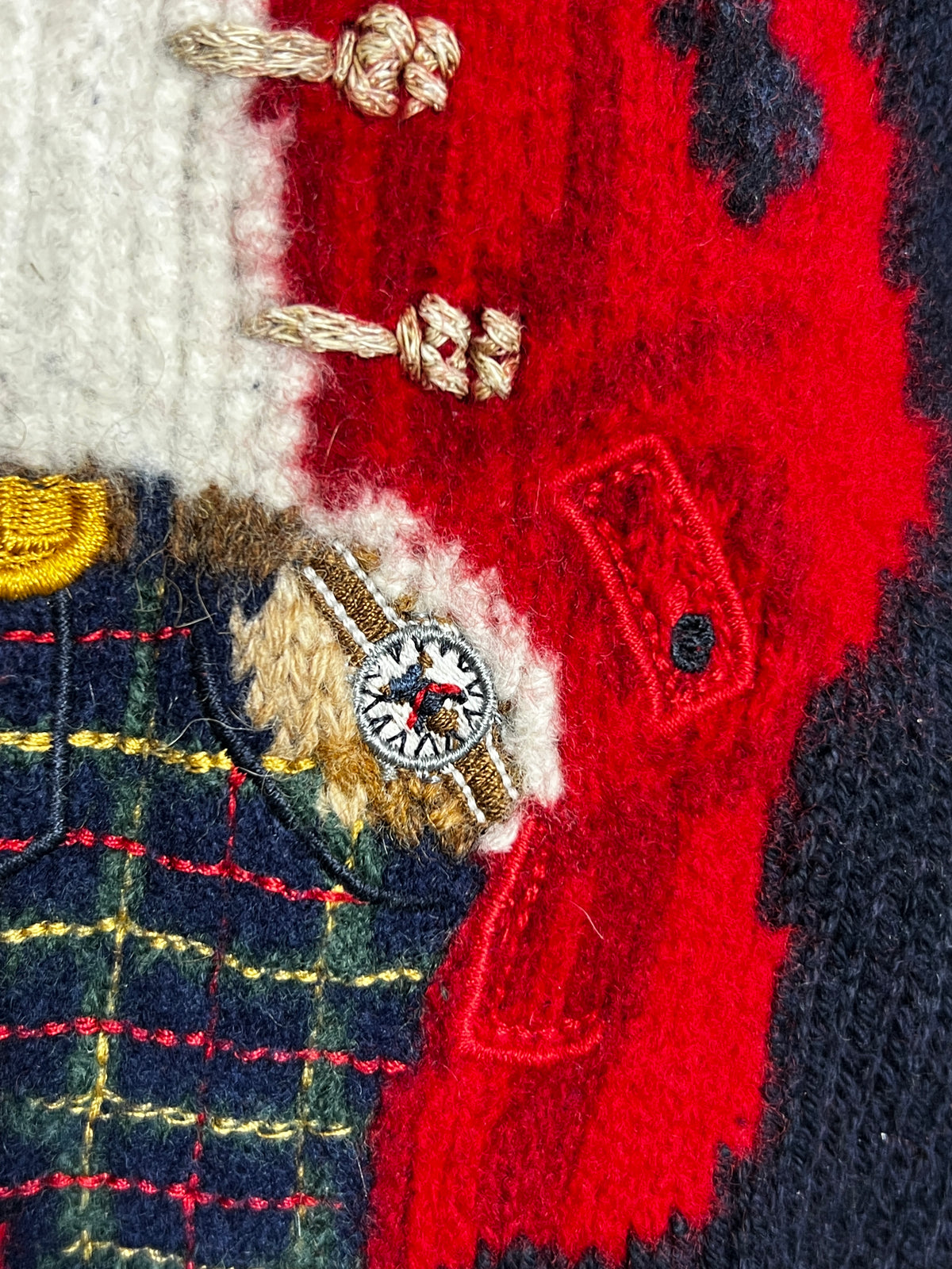 Polo Ralph Lauren Iconic Holiday Bear Jumper Size XL