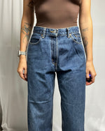 Vintage Levis 560 Loose Fit Straight Leg Jeans W30 L28 Made In USA 100% Cotton Size M