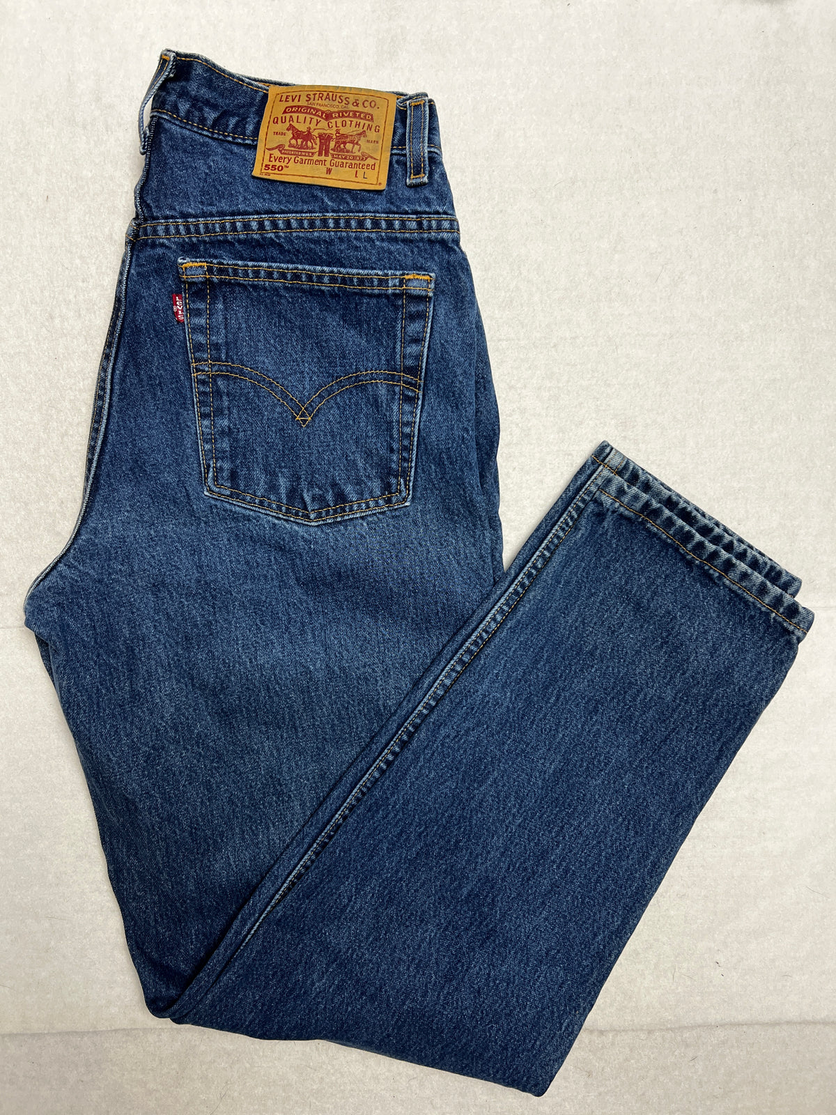 Vintage Levis 550 Relaxed Fit Tapered Leg Jeans W31 L34 Size M