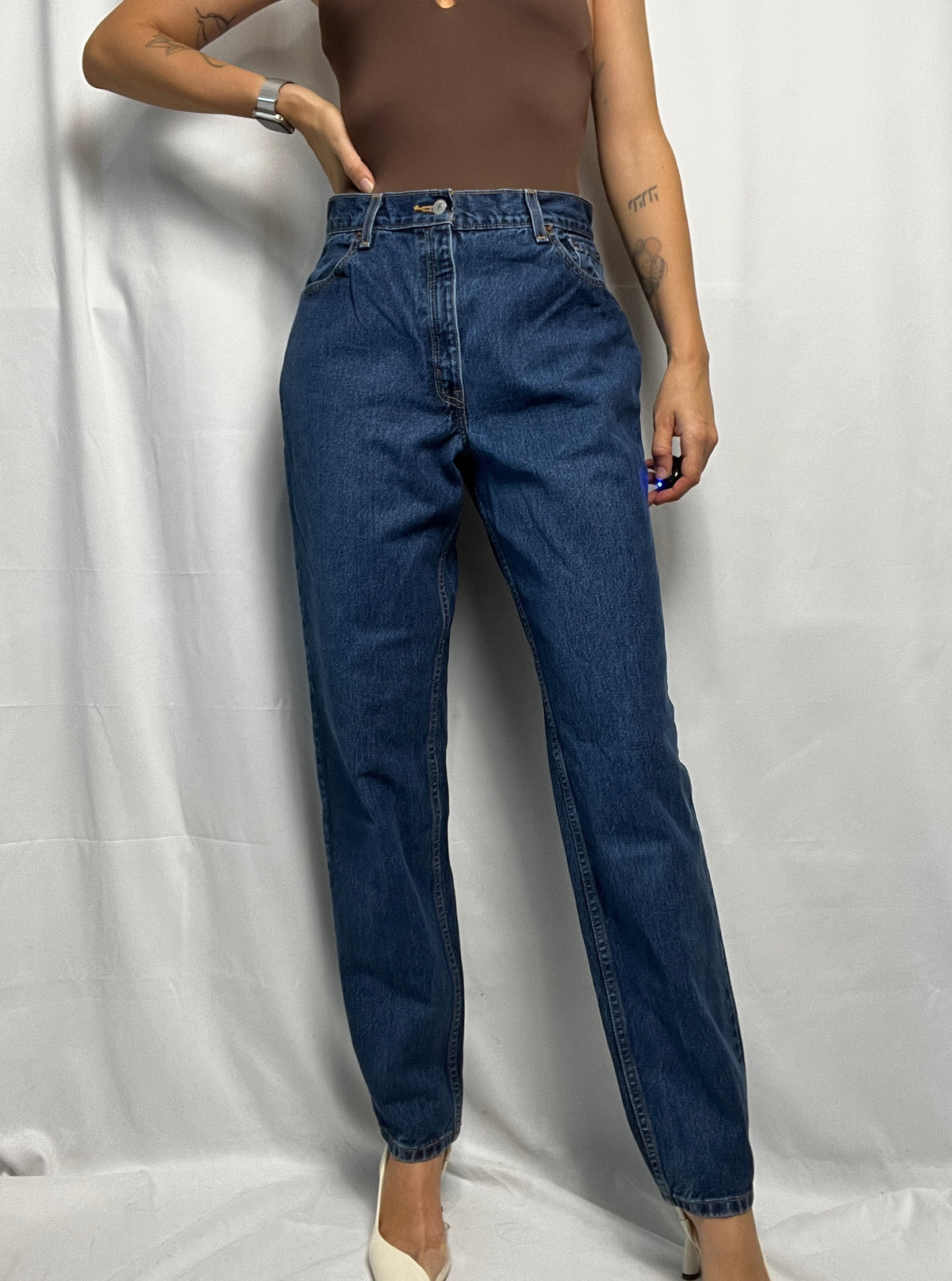 Vintage Levis 550 Relaxed Fit Tapered Leg Jeans W31 L34 Size M