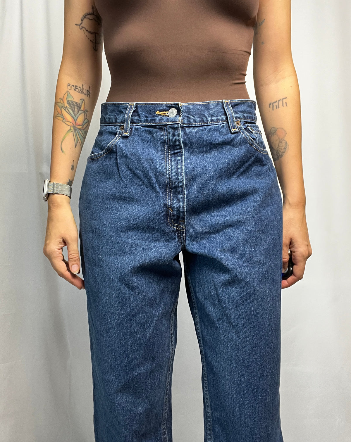 Vintage Levis 550 Relaxed Fit Tapered Leg Jeans W31 L34 Size M