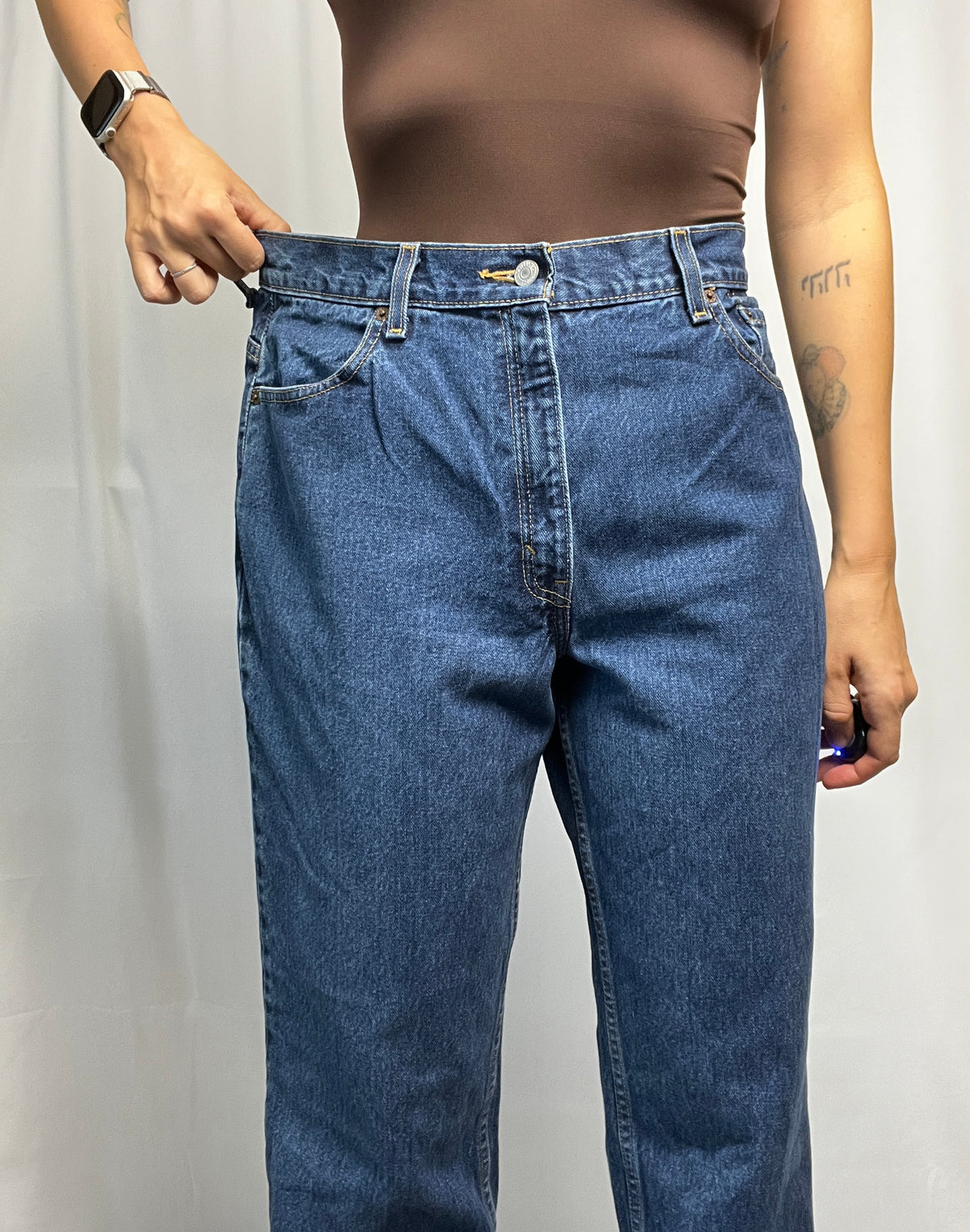 Vintage Levis 550 Relaxed Fit Tapered Leg Jeans W31 L34 Size M