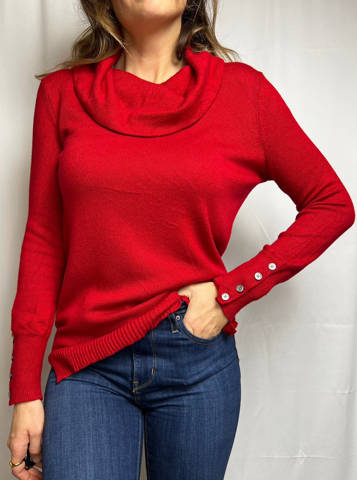Ralph Lauren Wool Blend Turtle Neck Sweater Size S
