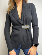 Ralph Lauren Black Cardigan Sweater Size XS