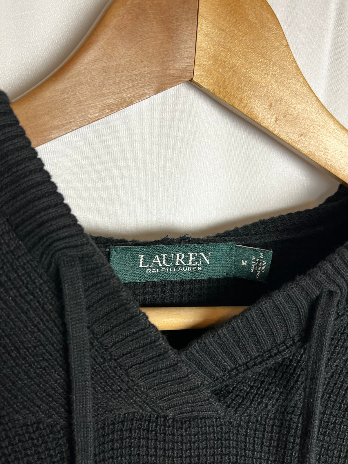 Ralph Lauren Waffle Knit Hoodie