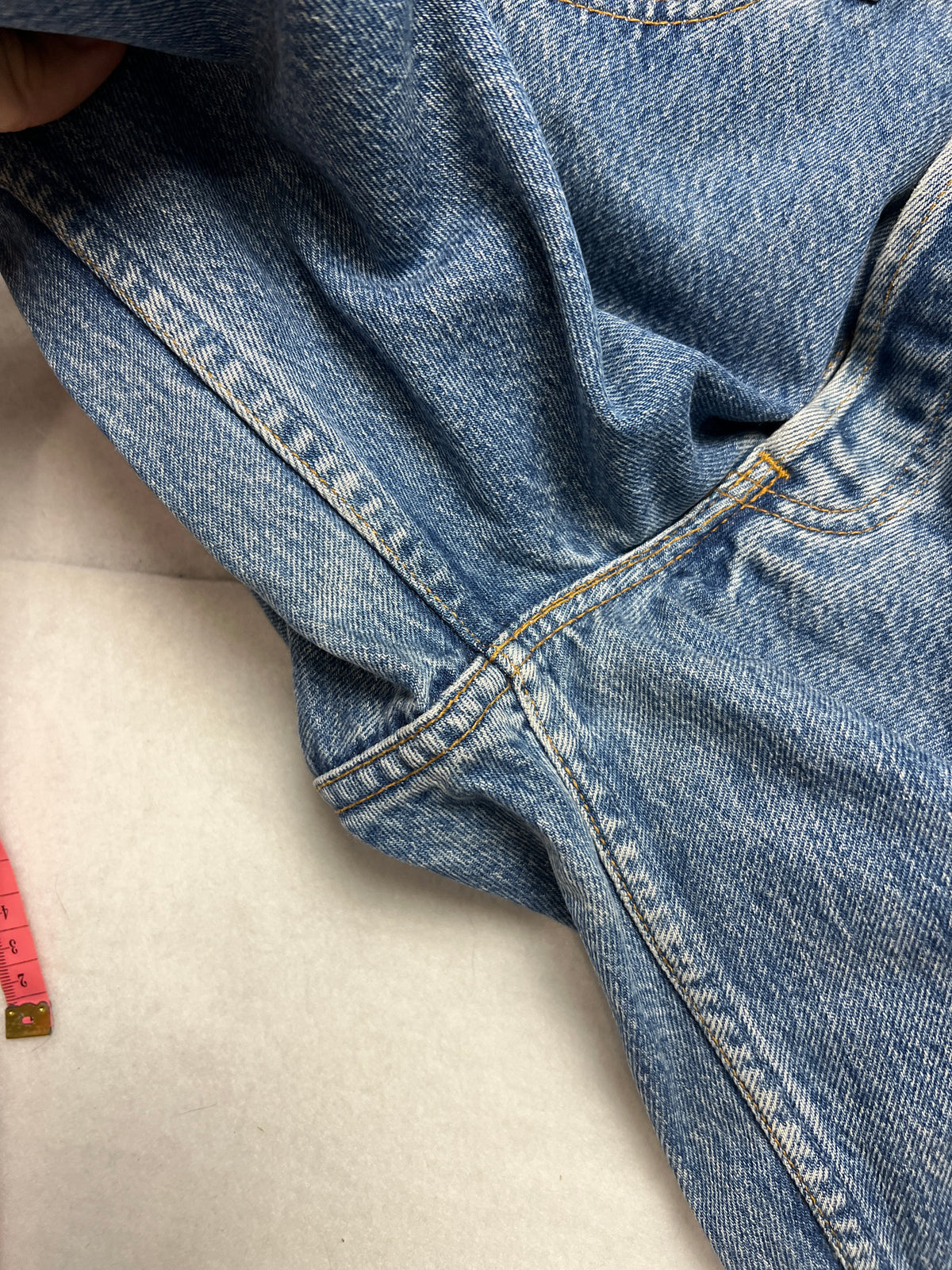 Vintage 80s 90s Levis RARE 901 Jeans W26 (Size XS) | Made In France | 100% Cotton