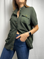 Vintage Ralph Lauren 90s Cardigan Sweater With Cargo Pockets Size XL