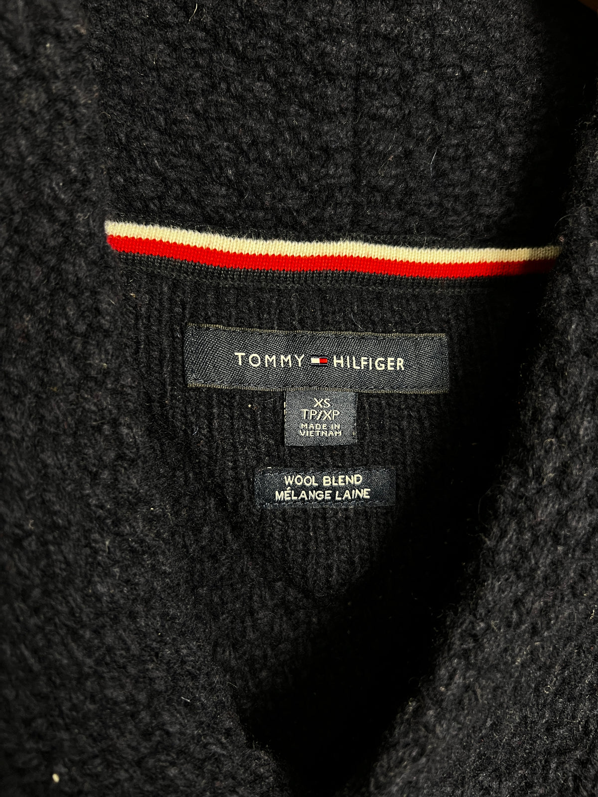Tommy Hilfiger "Coleman" 80% Lambswool Cardigan Size XS