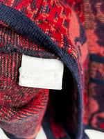 Vintage Janine Pauporté Wool Cardigan Made in France Size M