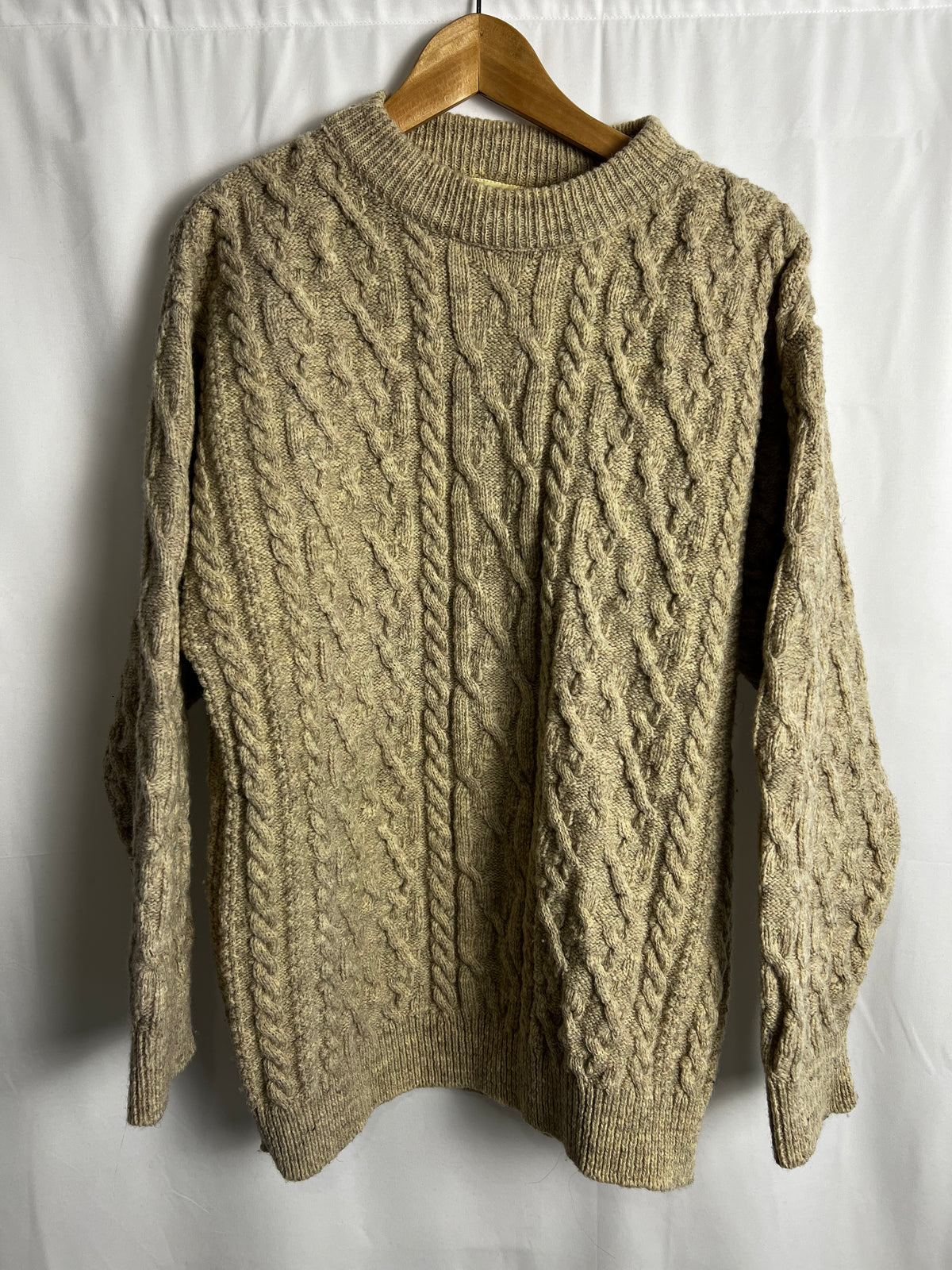 Vintage Pure Virgin Wool Sweater Made In France