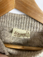 Vintage Pure Virgin Wool Sweater Made In France