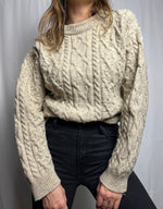 Vintage Pure Virgin Wool Sweater Made In France