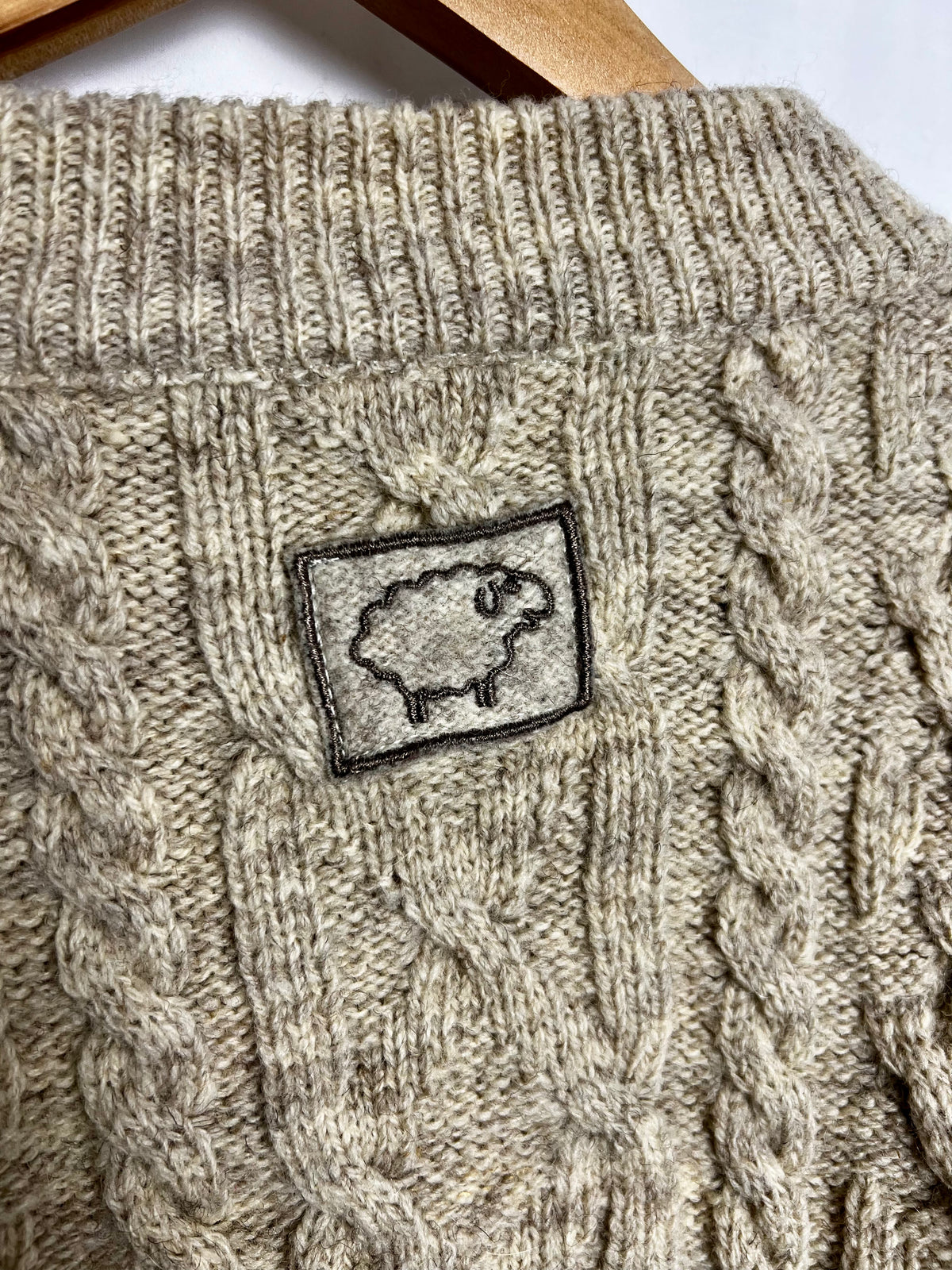 Vintage Pure Virgin Wool Sweater Made In France