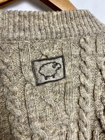 Vintage Pure Virgin Wool Sweater Made In France