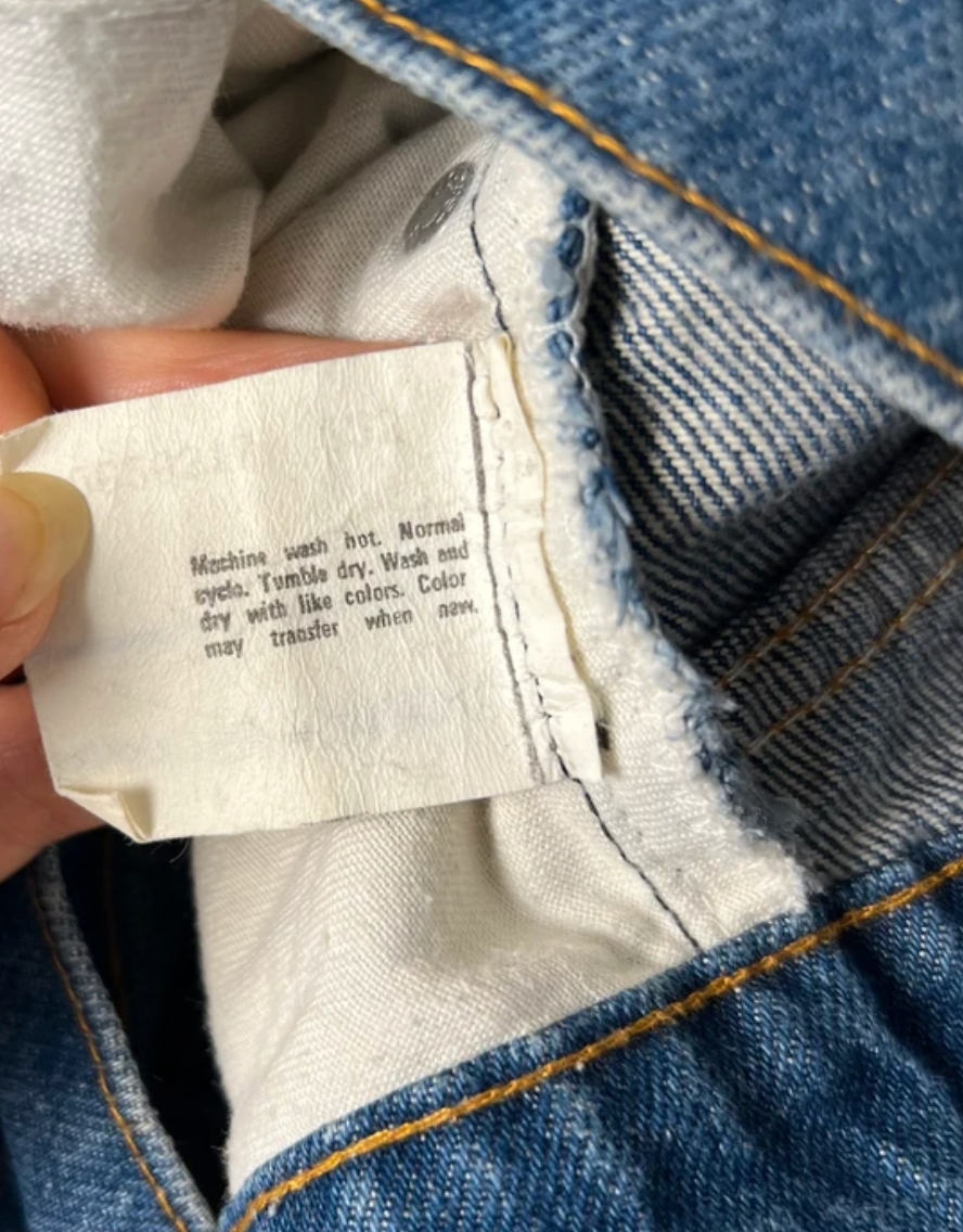 Levis 505 Vintage 80s jeans Made In USA size S