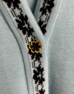 Jean Girard Wool Cardigan Made In France size XL