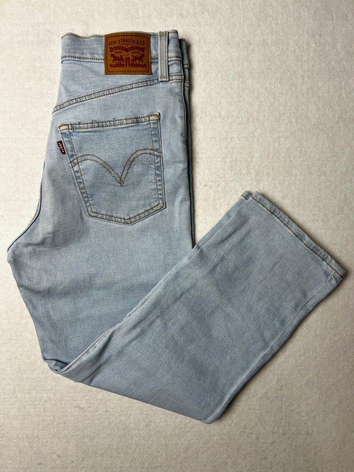 Levis Ribcage Straight Ankle Jeans W29 L27 size M