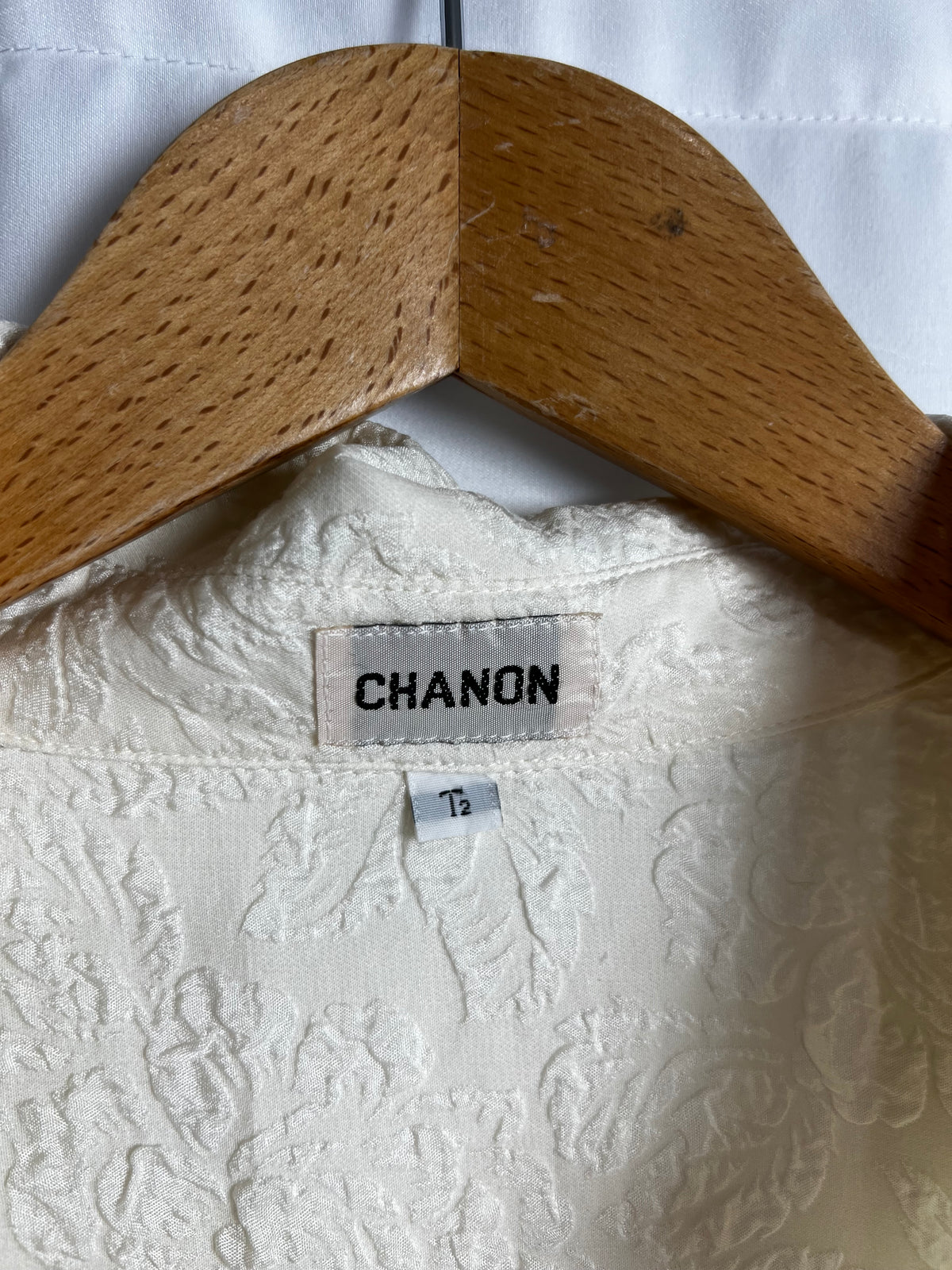 Vintage Silk Blouse Made In France Size M