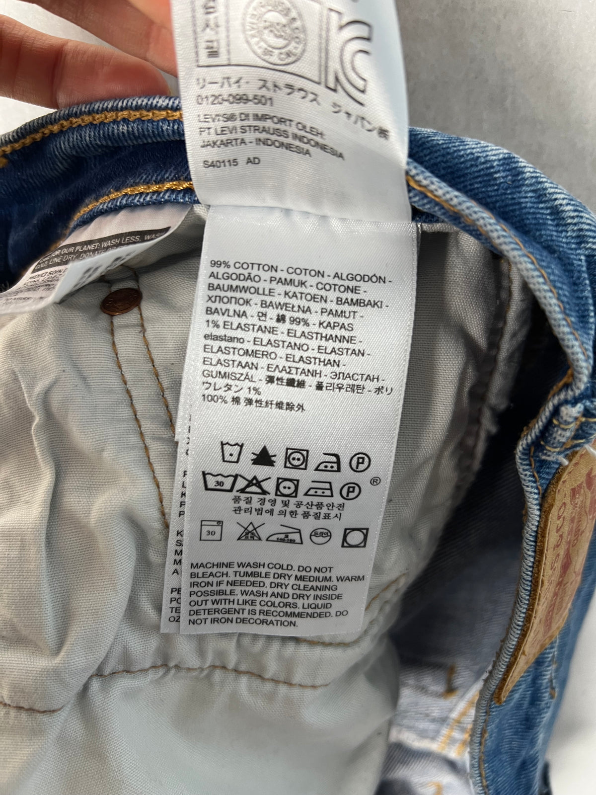 Levis 501s Jeans W30 L30 size L