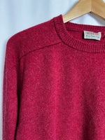 Vintage Outfitters Sweater 100% Pure Virgin Woolmark Wool Made In France Size L