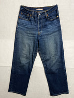 Levis Ribcage Straight Ankle JeansW29 L27Size M