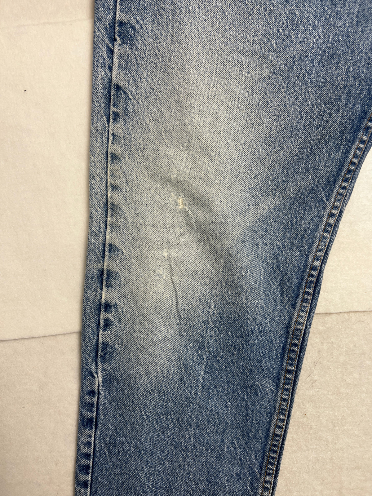 Vintage 80s Levis 505 Orange Tab Jeans Made In USA W36 L32