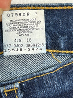 Vintage Y2K Levis 515 Boot Cut Lower Rise Jeans W30 L32 Size L
