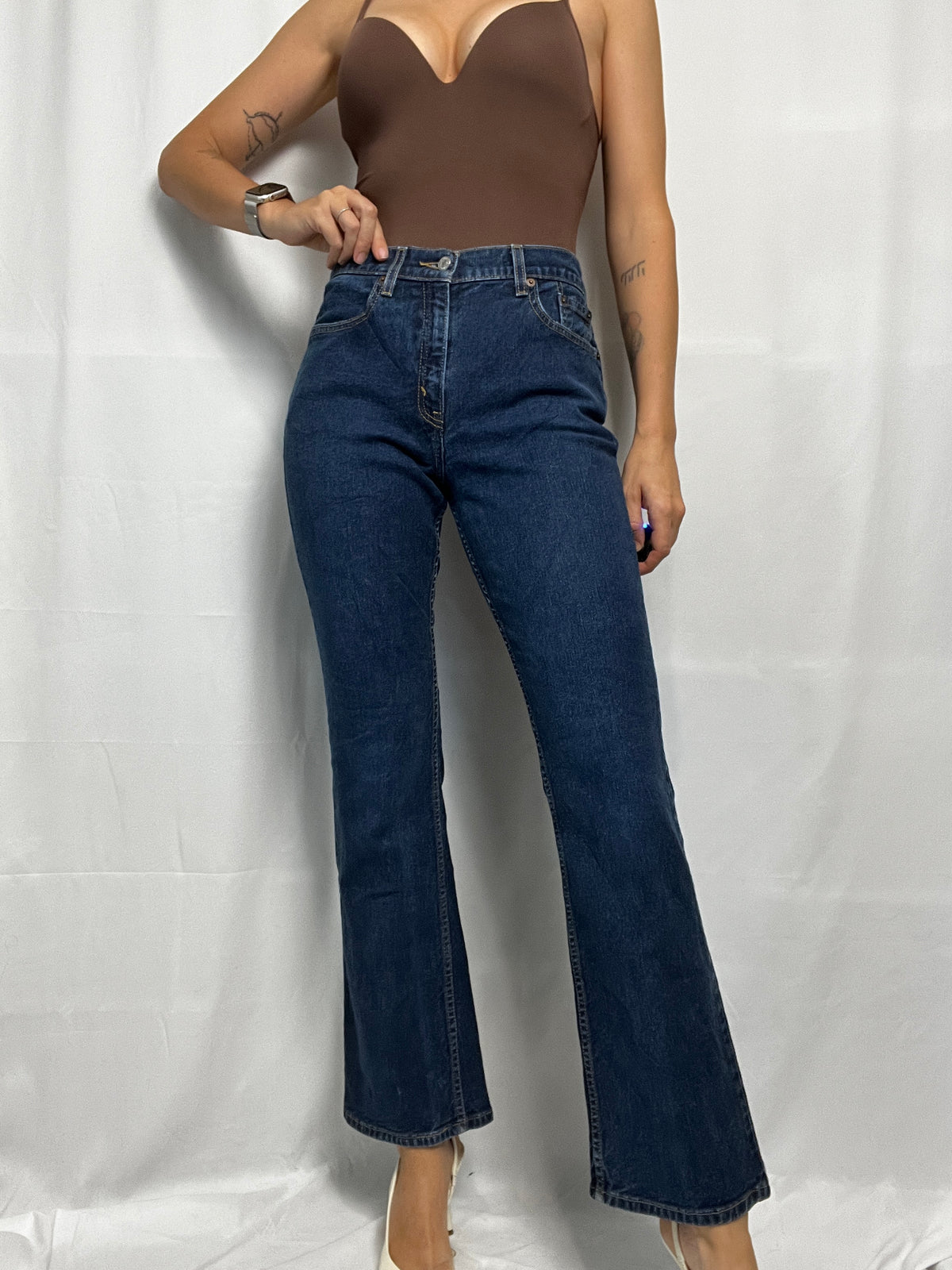 Vintage Y2K Levis 515 Boot Cut Lower Rise Jeans W30 L32 Size L
