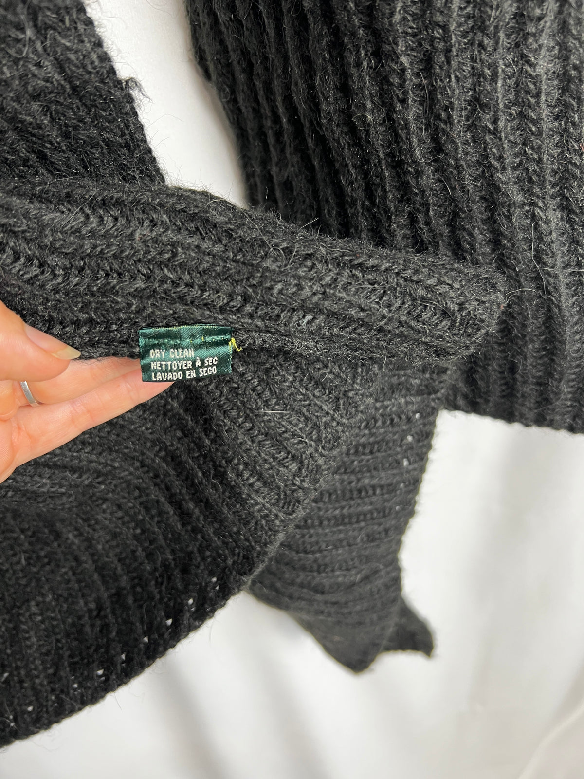 Ralph Lauren Wool Alpaca Blend Cardigan Size L
