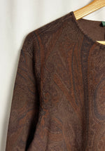 Ralph Lauren Silk & Cashmere Blend Knit Top Sweater Size XXXL