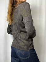 Ralph Lauren Silk & Cashmere Blend Knit Top Sweater Size L
