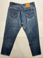 Vintage 90s 556 "Guy's Fit" Levis 556 Jeans | 16 MED | Made In USA | 100% Cotton